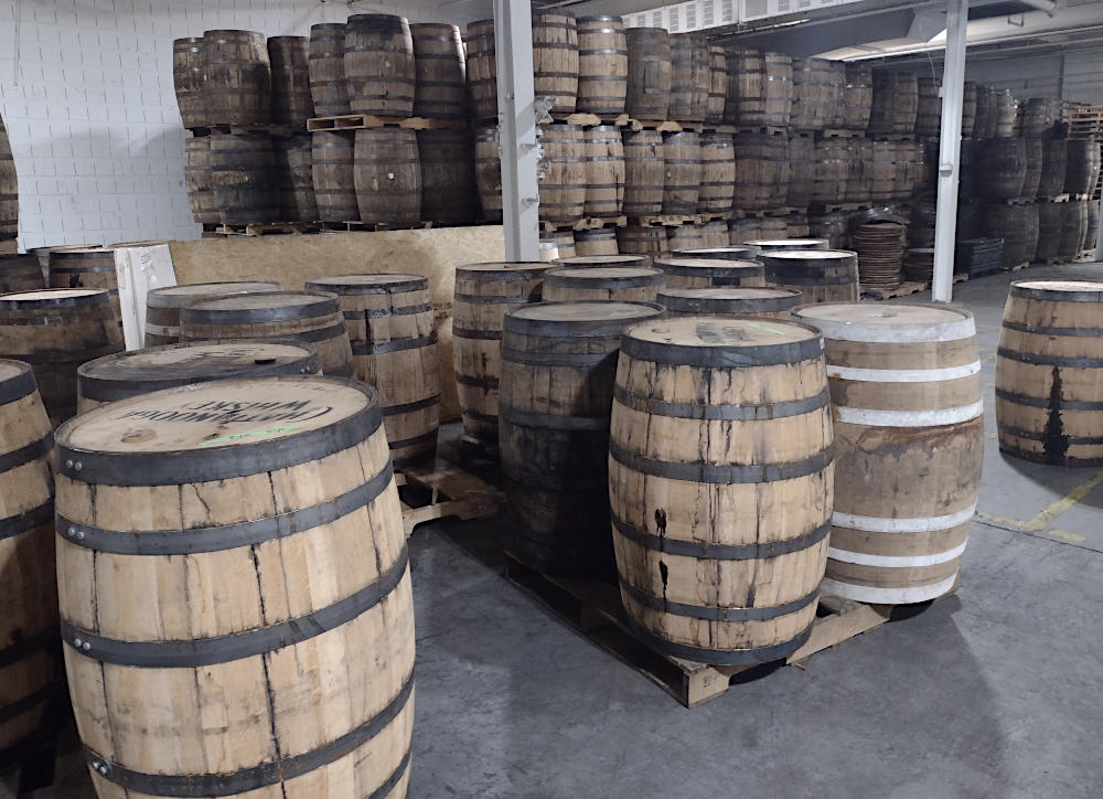 whiskey barrels inventory