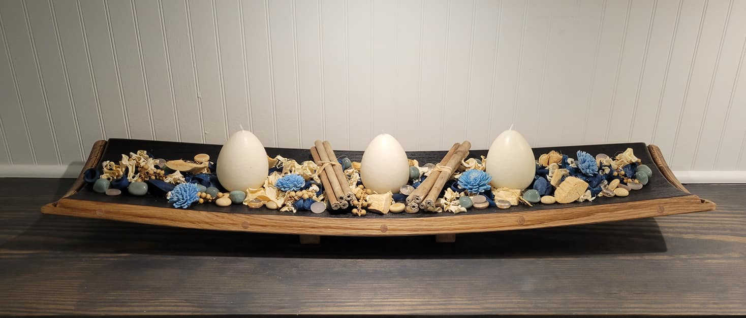 handmade centerpiece